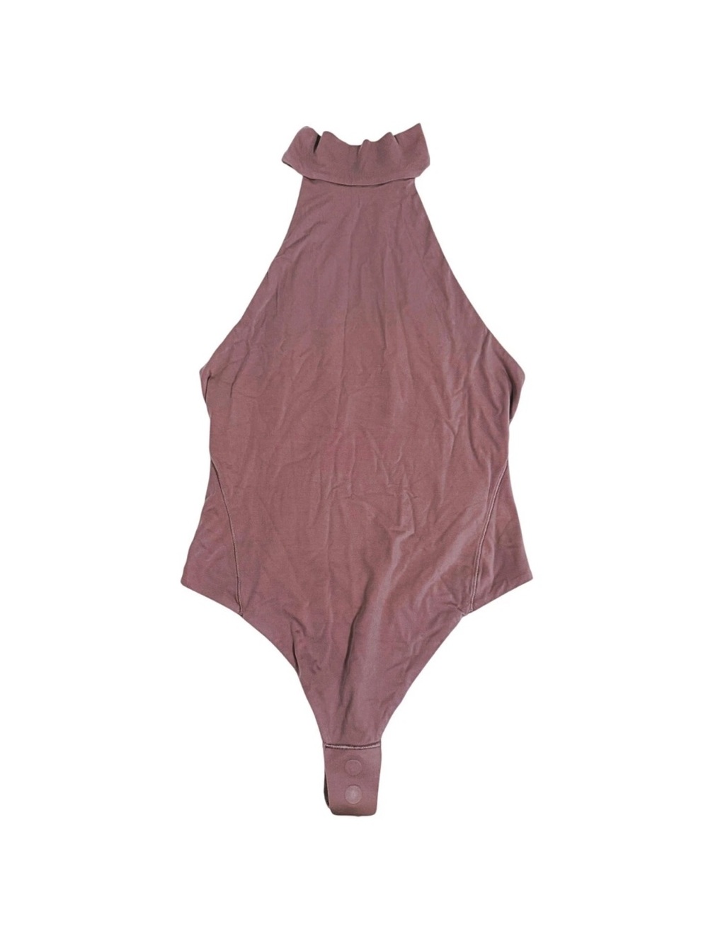 Lululemmon High Neck Women's Mauve Halter Bodysuit - Like new size Small